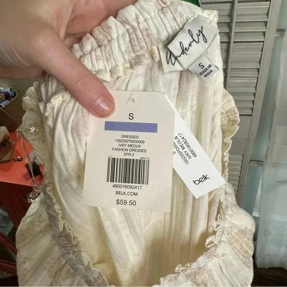 Wonderly 100% cotton Dress NWT - Picture 9 of 9